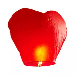 Небесний ліхтарик серце