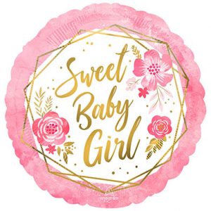 Круг Sweet baby Girl США "Дв" An
