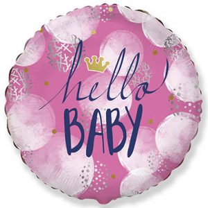 Круг рожевий Hello Baby "Дв" Fl
