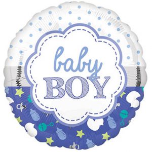 Круг синій Baby boy "Хл" К