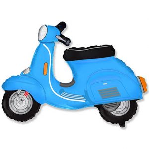 Скутер блакитний Fl