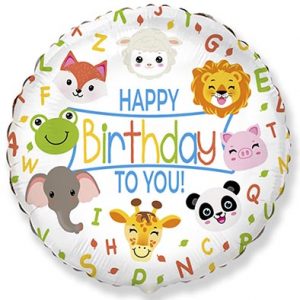 Круг звірі Happy Birthday Fl