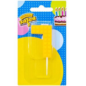 Свічка 4,5см Конструктор "7"