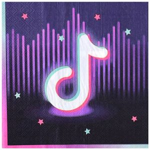 Серветки Блогер Party 33см 12од