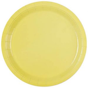 Тарілки пастел Жовта 17см 6од.