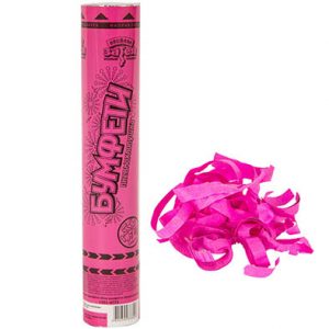 Хлопавка Бумфеті конфеті рожеве 30см