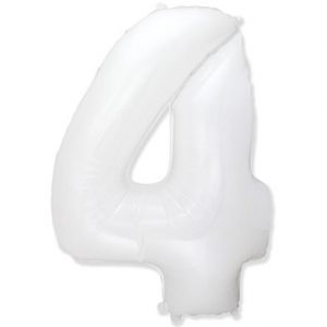 Цифра біла 100см F - 4