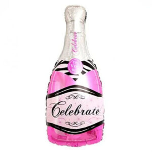 Пляшка шампанського малинова Celebrate K