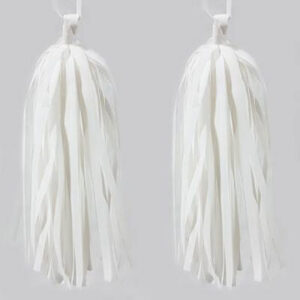Кісточка тассел біла 2шт 28см 12г