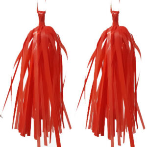 Кісточка тассел червона 2шт 28см 12г