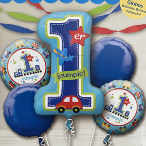 Набір Фольгованих кульок Мій перший рік хлопчик США