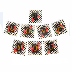 Паперова гірлянда I Love you 3м