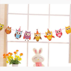 Паперова гірлянда  Сови 2м