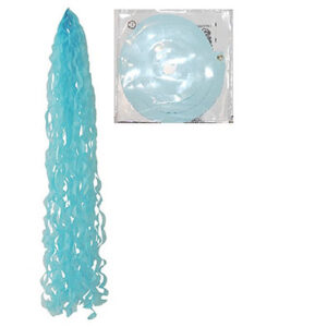 Спіраль тассел бірюзова 85х20см 16г