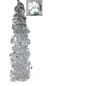 Спіраль тассел срібна 85х20см 16г