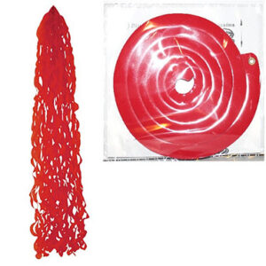 Спіраль тассел червона 85х20см 16г