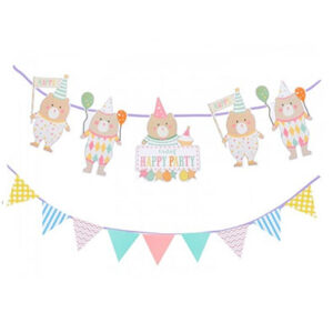 Паперова гірлянда HAPPY PARTY ведмедики