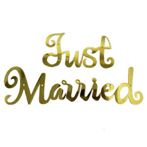 Паперова гірлянда Just Mattied золото