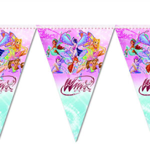 Паперова гірлянда вимпел Клуб Вінкс
