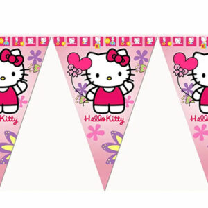 Паперова гірлянда вимпел Кітті