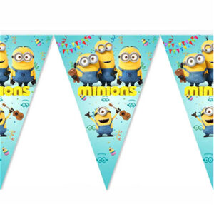 Паперова гірлянда вимпел Міньйони