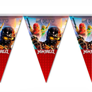 Паперова гірлянда вимпел Ніндзяго