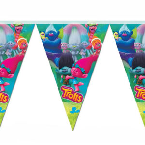 Паперова гірлянда вимпел Троллі
