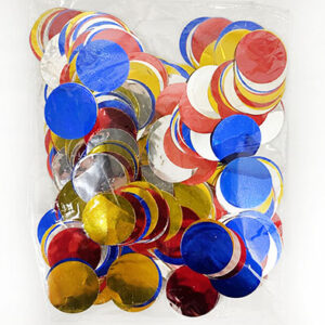 Конфеті круги різнокольорові 2,5см