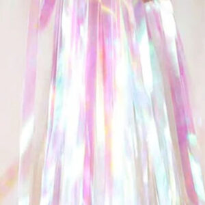 Штора прозора з рожевим відтінком  1*2м