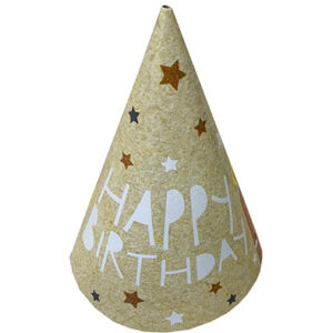 Ковпаки Happy Birthday свічки 6шт
