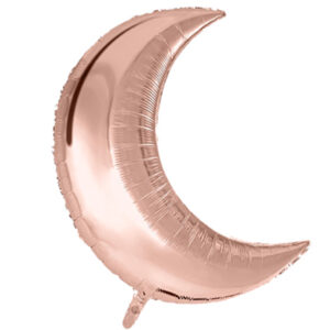 Місяць металік рожеве золото 90см США Qu