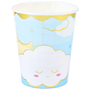 Стаканчики паперові Дитячі мрії блакитні 250мл 6шт