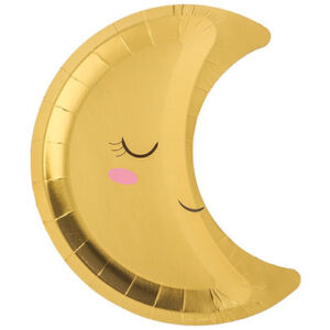 Тарілки Дитячі Мрії  Місяць 23см 6шт