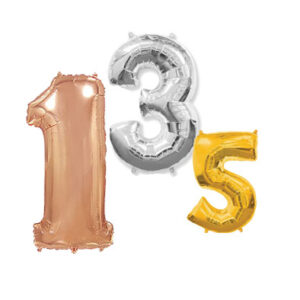 Цифри фольговані 35см F