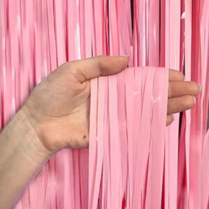 Штора пастель світло рожева1*2м