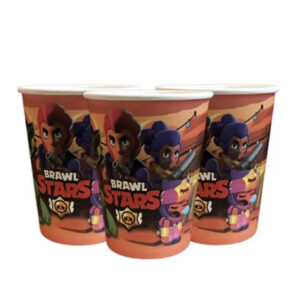 Стаканчики паперові Brawl Stars Бравл Старс 220мл 10шт
