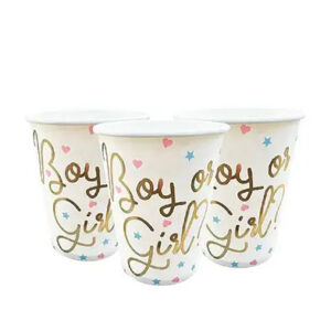 Стаканчики паперові Гендер Boy or Girl 220мл 10шт