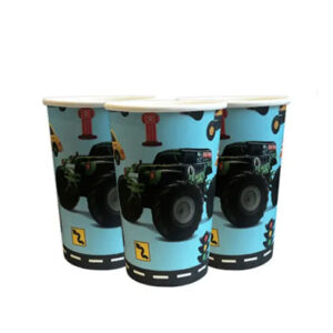 Стаканчики паперові машинки 220мл 10шт