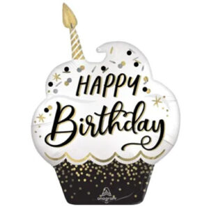 Кремовий кекс Happy Birthday  An