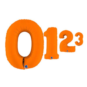 Цифри помаранчеві 100см G