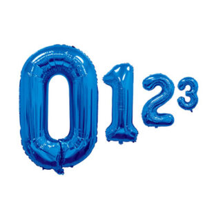 Цифри сині 60см К