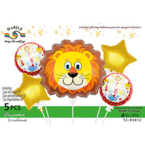 Набір кульок лев 5шт