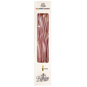 Свічки коктейльні рожеве золото 6шт