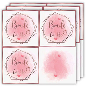 Серветки Bride to be 33х33см 20шт