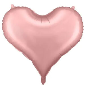 Серце пастель світло рожеве 61х53см PD