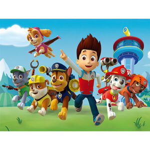 Фото фон Happy Birthday Щенячий патруль 3 1,5х1м