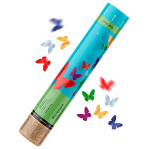 Хлопавка фольга метелики 30 см