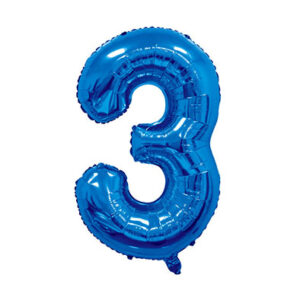 Цифра синя 60см К - 3