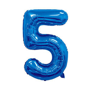 Цифра синя 60см К - 5