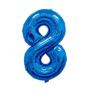 Цифра синя 60см К - 8